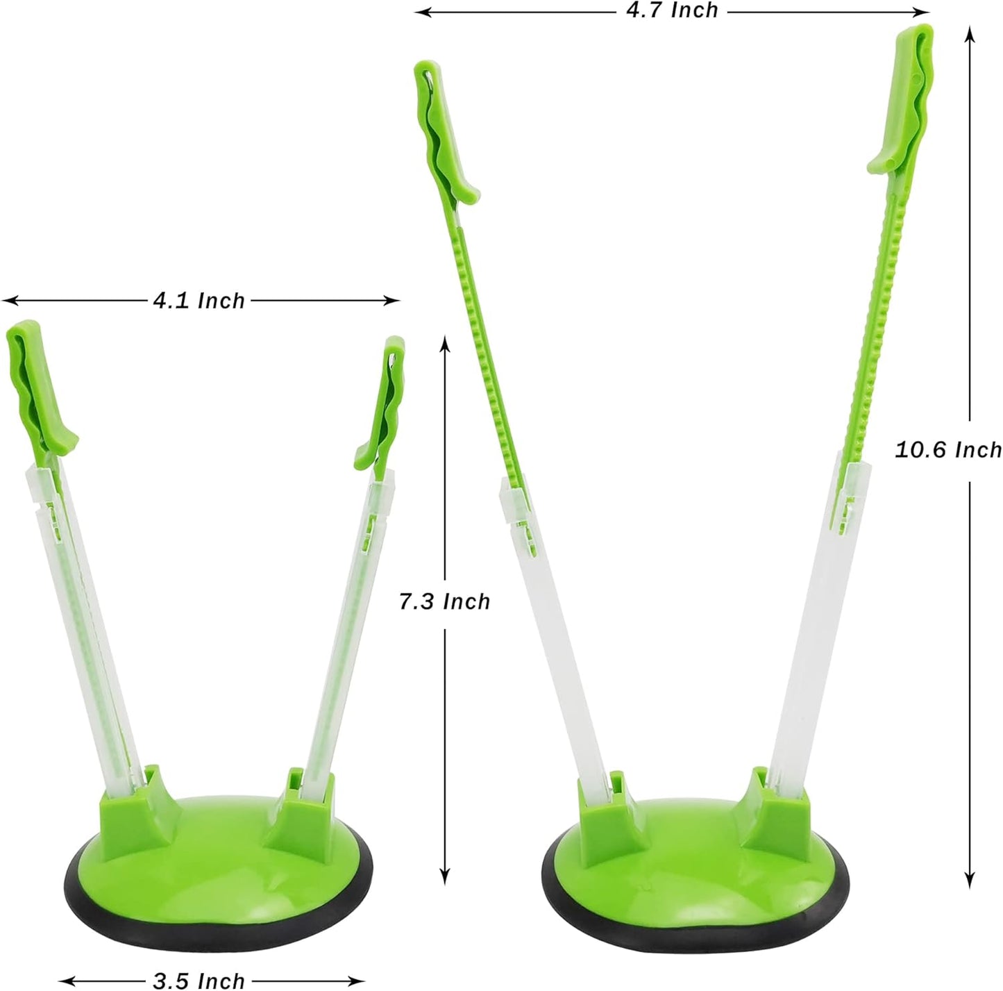 Baggy Rack Holder For Food Prep Ziplock Bag Meal Planning/Plastic Freezer Bag Holders