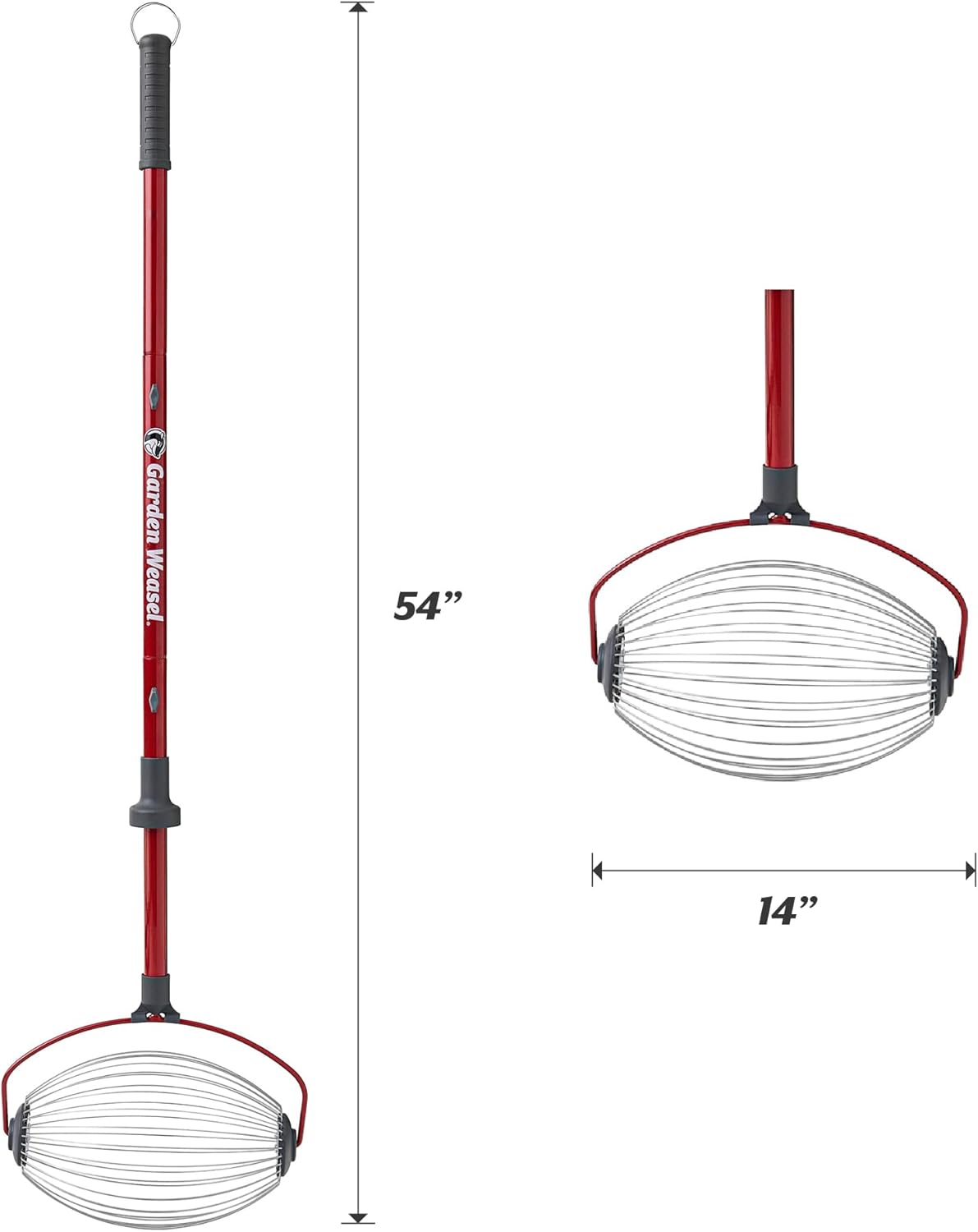 Large Nut Gatherer Roller Nut Collector Tool for Walnuts Tennis Balls and More Yard Picker