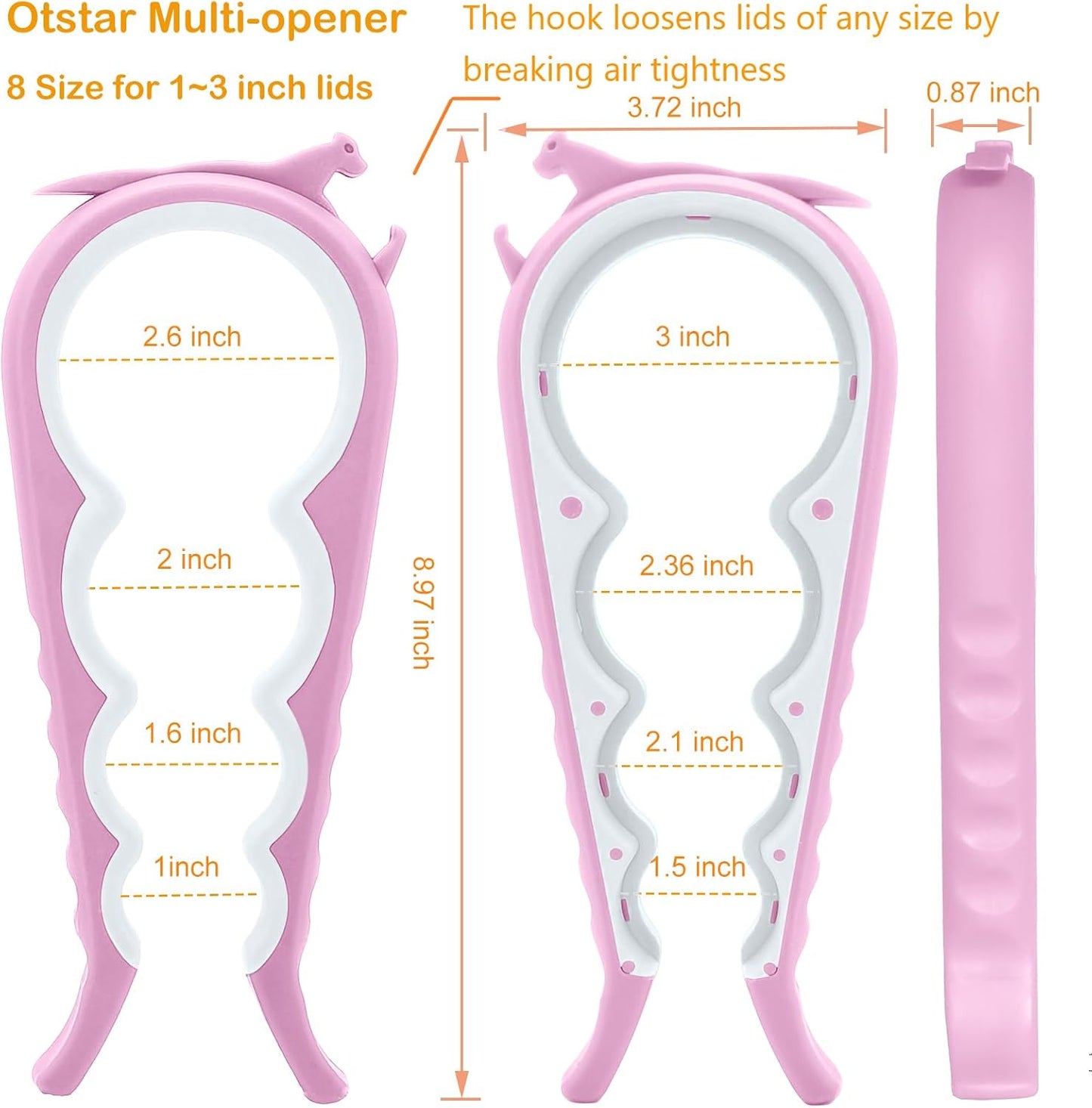 Bottle Opener and Can Opener for Weak hands Seniors with Arthritis and Anyone with Low Strength