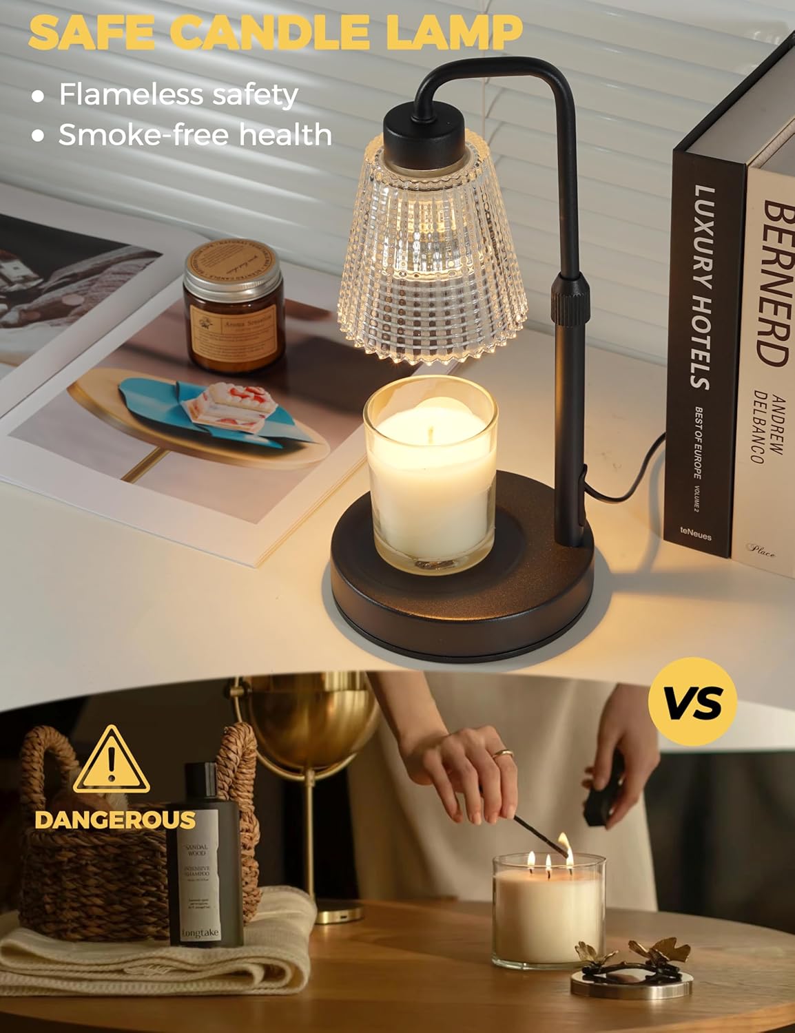 Warmer Lamp with Timer Dimmable Birthday Gifts for Women Mom, House Warming Gifts New Home Decor