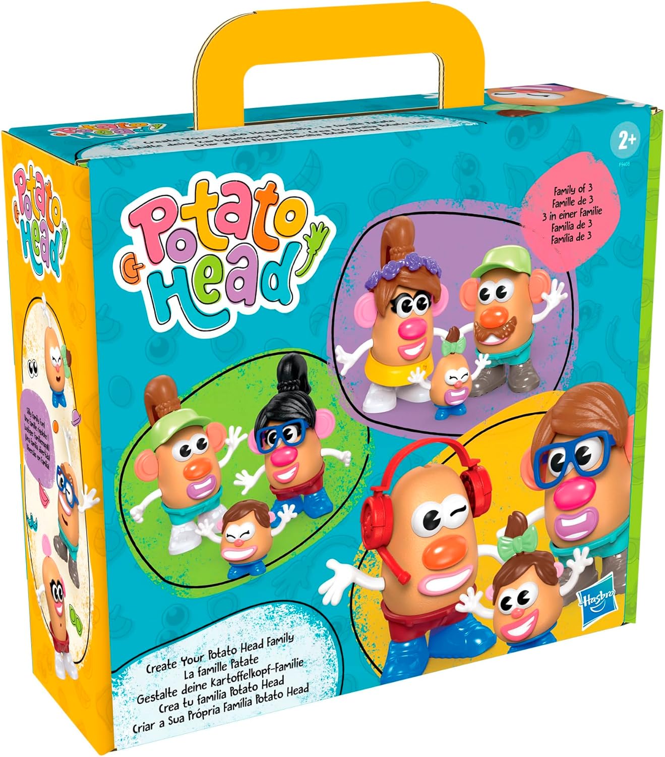 Create Your Family Set with 44 Parts and Pieces Creative Toddler and Preschool Toys for 2 Year Old Girls and Boys
