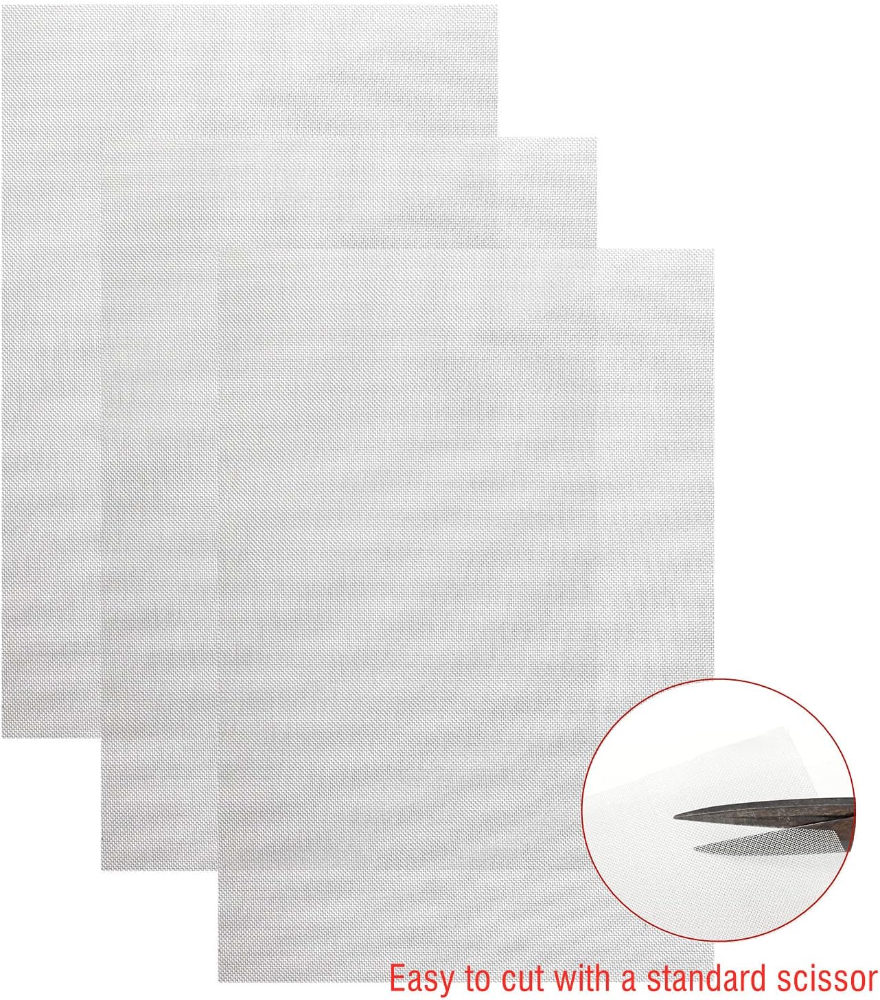 5 Pcs Mesh Plastic Reinforcing Stainless Steel Wire Mesh Screen for Thermoplastic Repairs,5.9 x 7.9inch