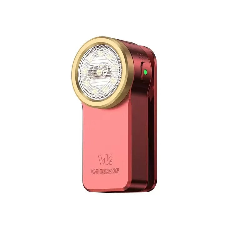 680LM Mini Clip Light USB Rechargeable Pocket Flashlight Spotlight/Floodlight Portable RGB Torch