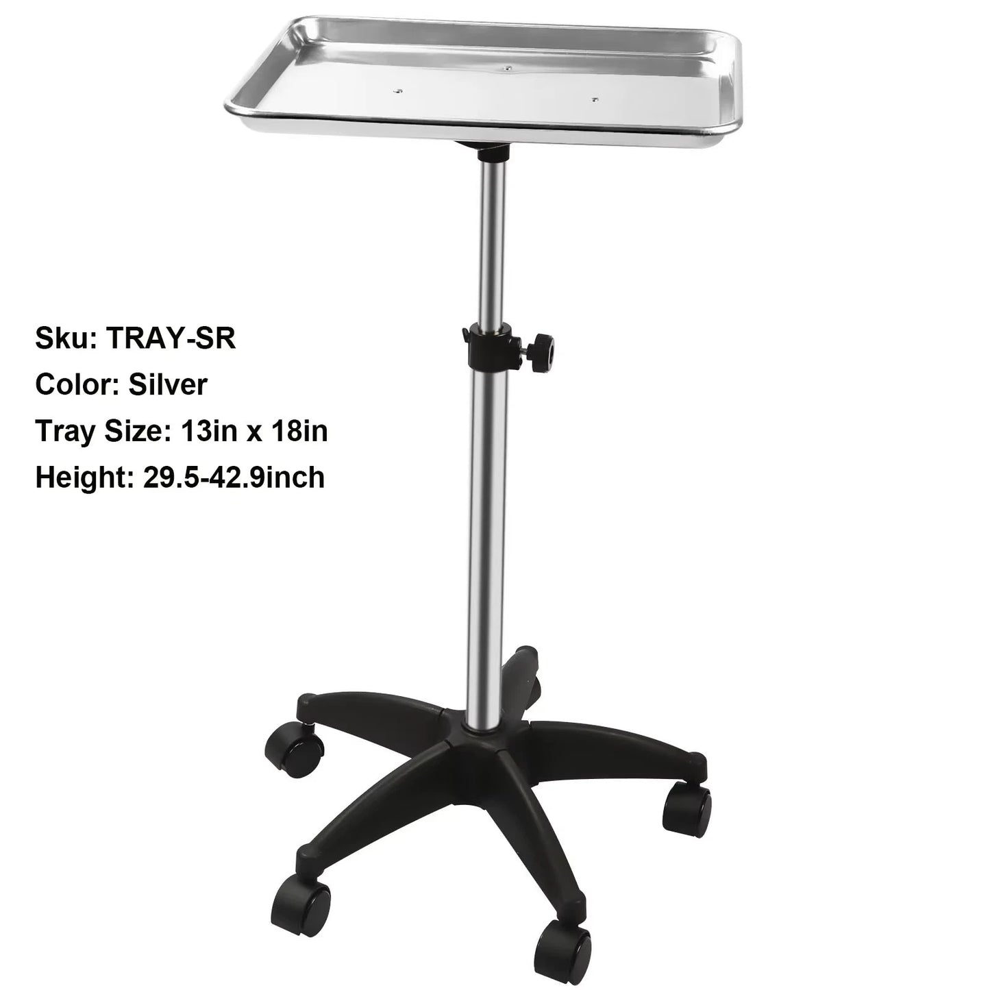 360° Rotating Beauty Salon Cart with Wheels Organizer with Adjustable Height Ultimate Salon