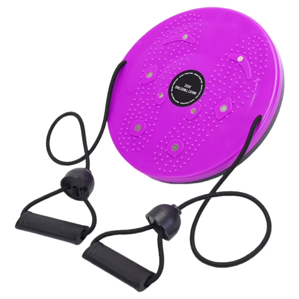 Waist Training Board with Pull Rope Magnetic Massage Plate Multifunction Weight Loss