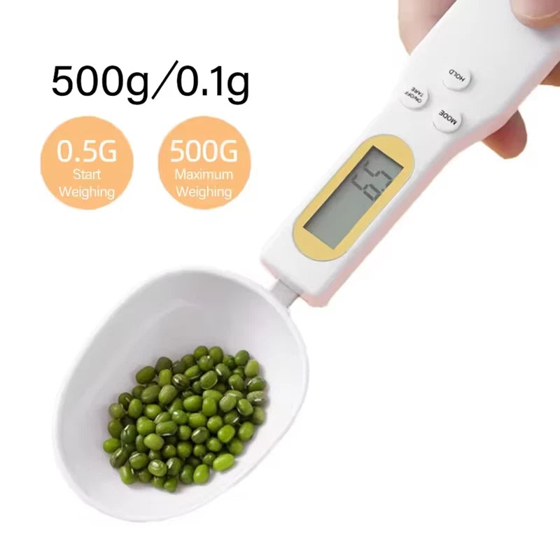 Electronic Kitchen Scale 500g 0.1g LCD Digital Measuring Food Flour Digital Spoon Scale Mini Kitchen Tool