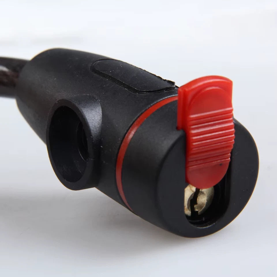 Universal Bicycle Lock Anti-theft Mtb Road Bike Steel Wire Chain Lock Motorcycle Helmet Folding Bike Electric