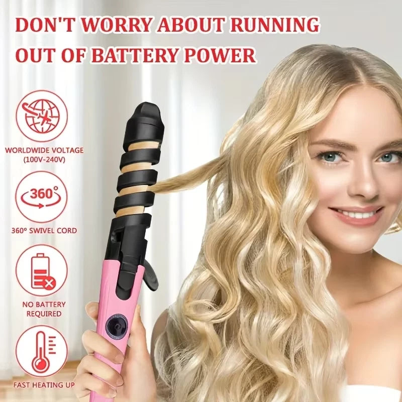 Automatic Curling Iron Hair Straightener And Curling 2 In1 New Self Curling Iron