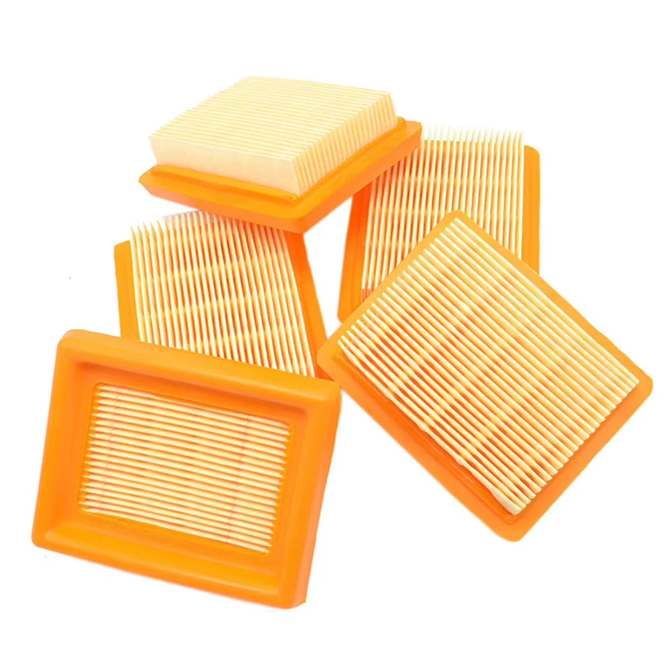 10pcs Air Filter Replacement Long Service Life Grass Trimmer Filter Lawn Mower Parts Easy Install