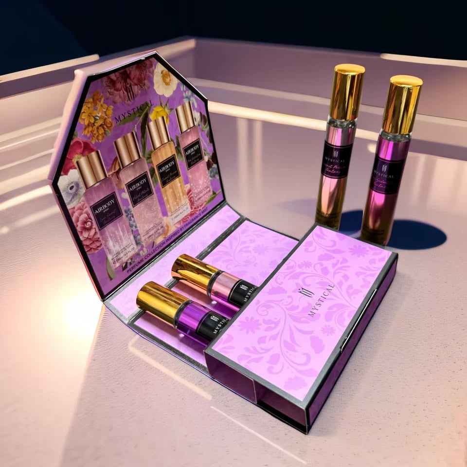 Women's perfume gift box floral fragrance fresh unisex travel Mother's Day Valentine's Day