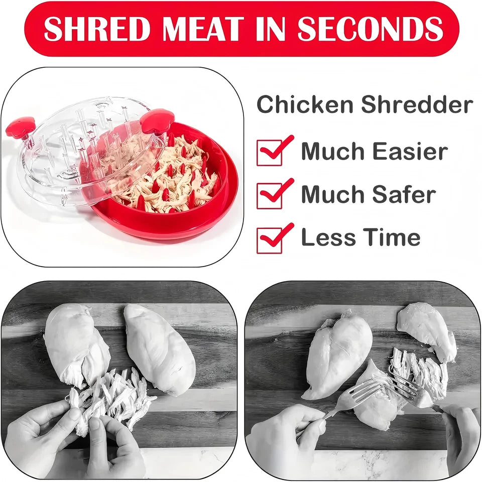 Chicken Shredder Tool Visible Meat Shredder Twist Chopper Slip Strip Suitable