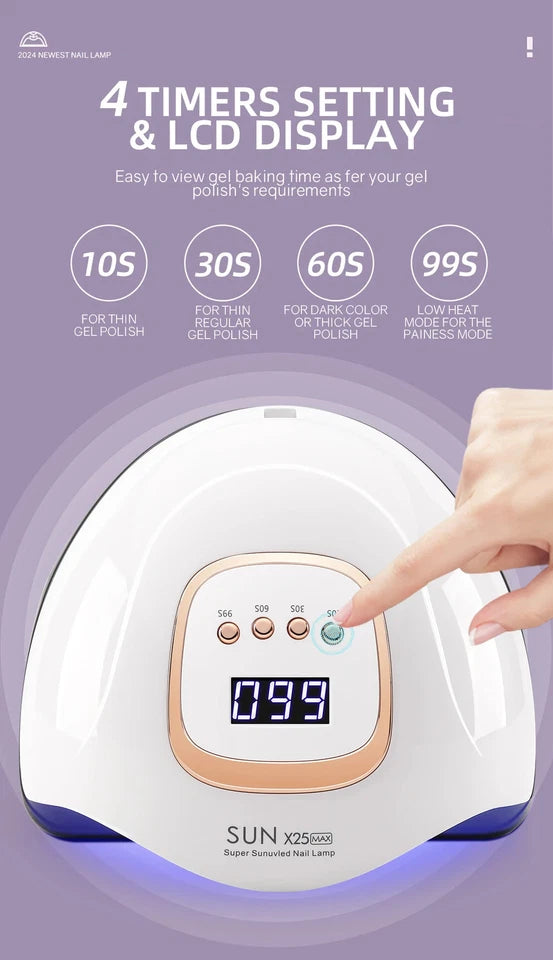 380W 81 Leds Nail Dryer UV Lamp Nail Curing Lamp Manicure Lamp For Fingernails