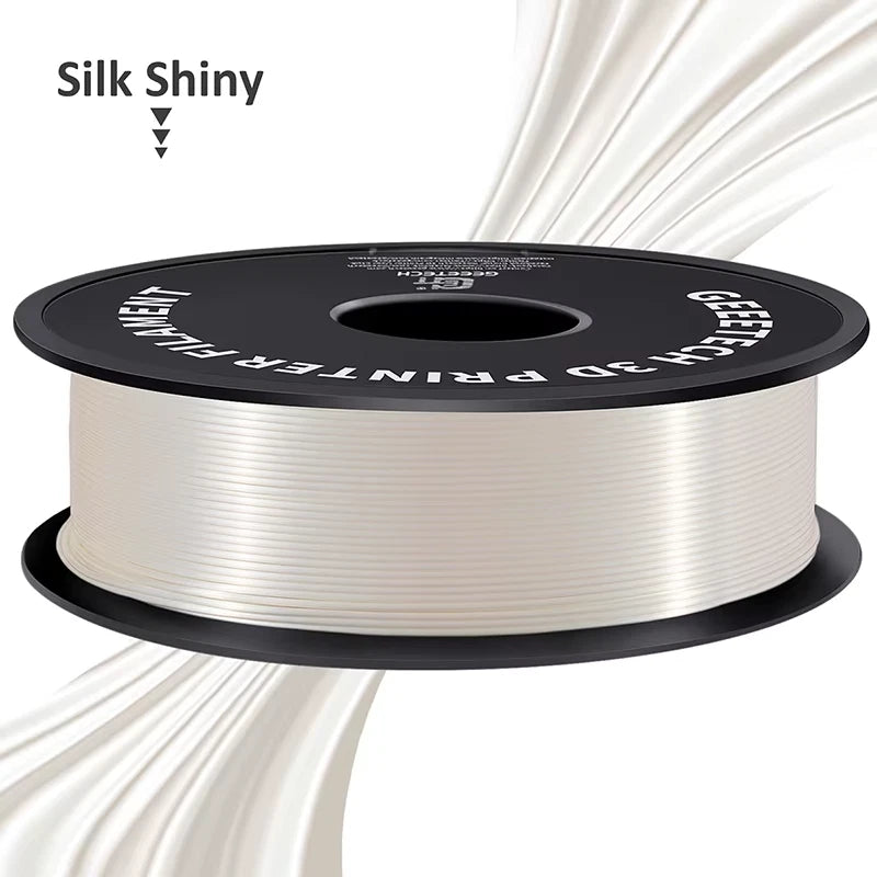 3d Silk PLA Filament 1kg 1.75mm Spool Wire For 3D Printer Material Safety Vacuum packaging