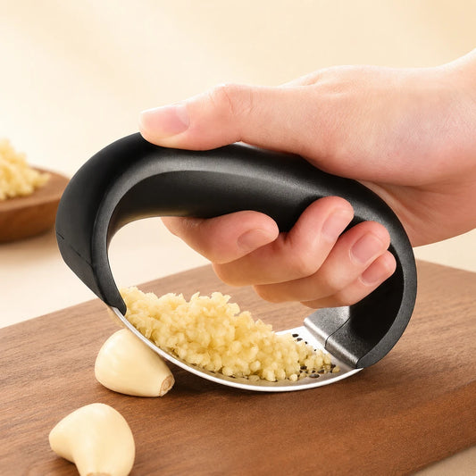 Stainless Steel Garlic Press