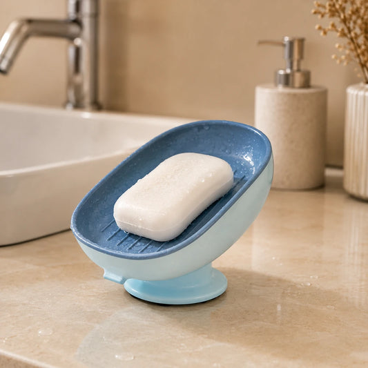 Self-Draining Soap Dish