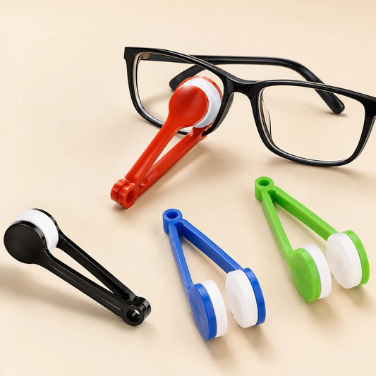 Microfiber Glasses Cleaning Brush
