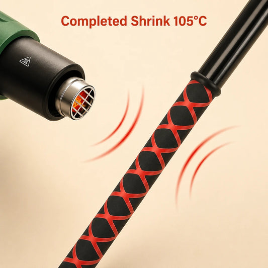 Non-Slip Heat Shrink Handle Grip
