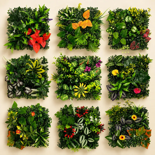 Artificial Boxwood Wall Panel