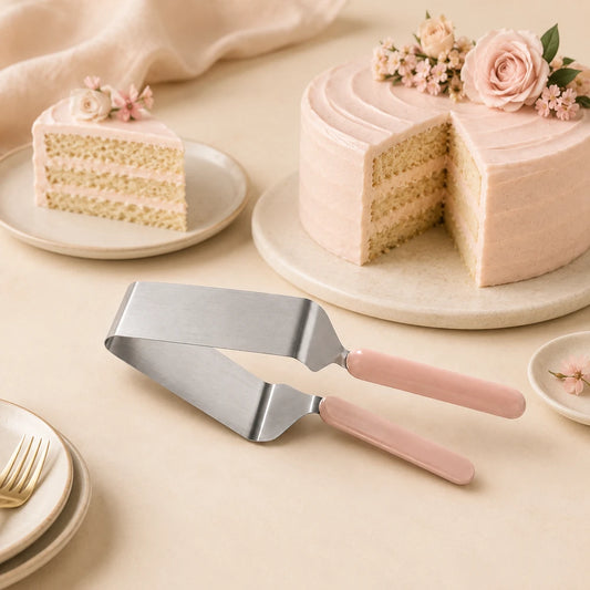 Stainless Steel Cake Server Set