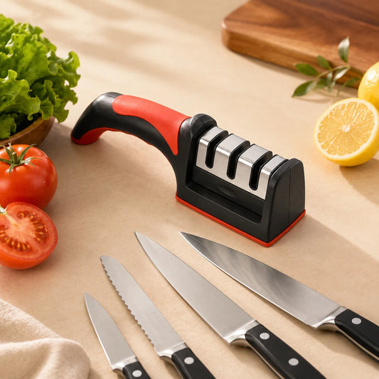 Ergonomic Manual Knife Sharpener