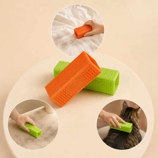 Silicone Pet Hair Removal Brush