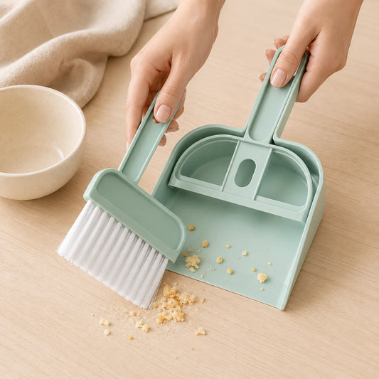 Mini Desktop Sweeper Set