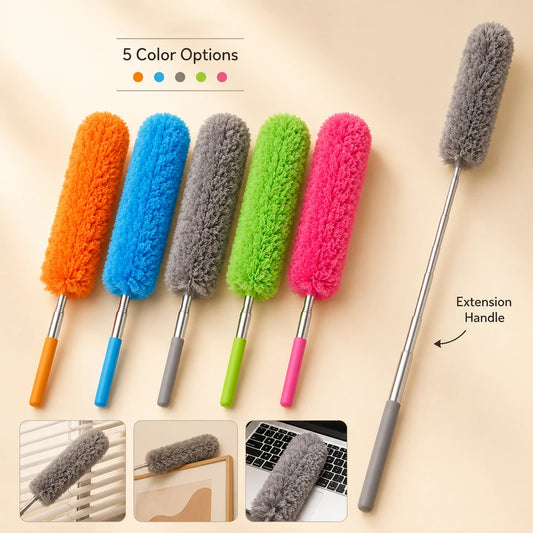 Telescopic Microfiber Dusting Wand