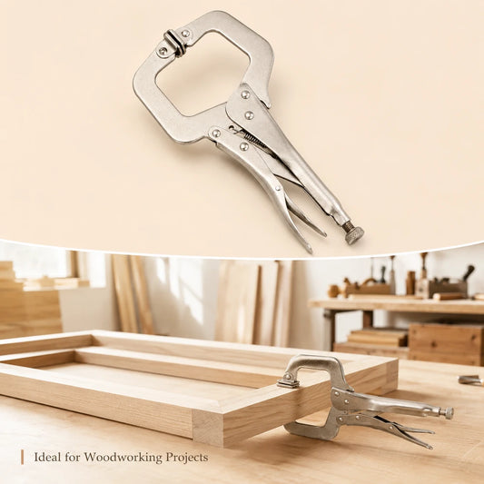 Heavy-Duty Locking C-Clamp Pliers