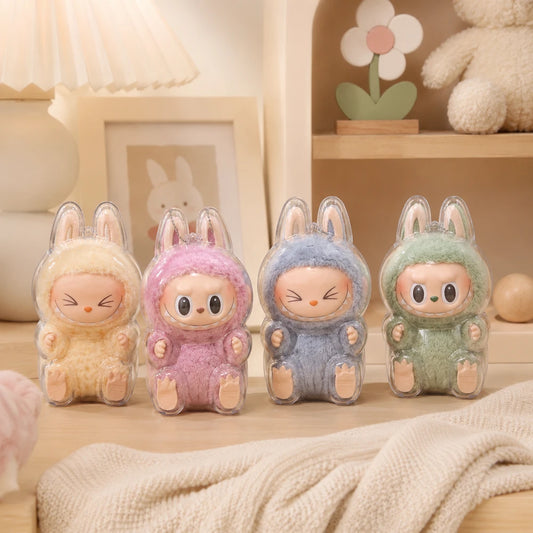 Transparent Elf Doll Display Case
