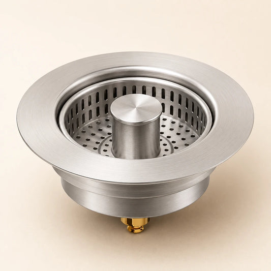 Universal Stainless Steel Sink Strainer