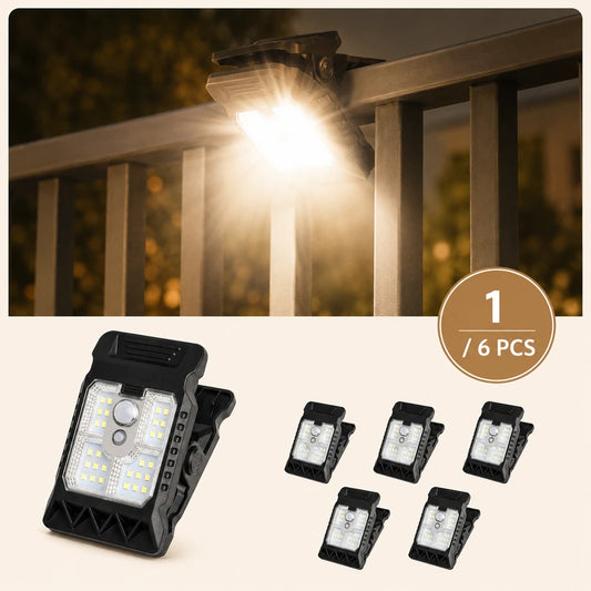 Clip On Solar Security Lights