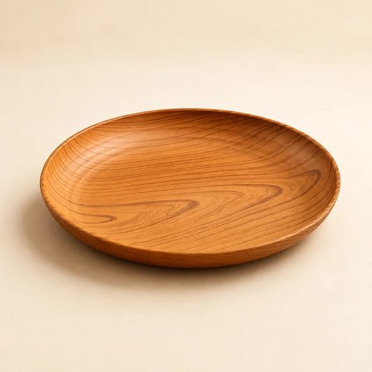 Japanese Style Wood Grain Serving Tray