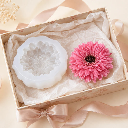 Gerbera Flower Silicone Mold