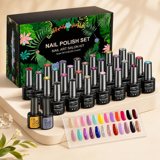 Gel Nail Polish Collection Set