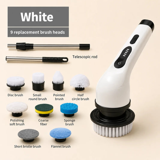 Cordless Electric Spin Scrubber