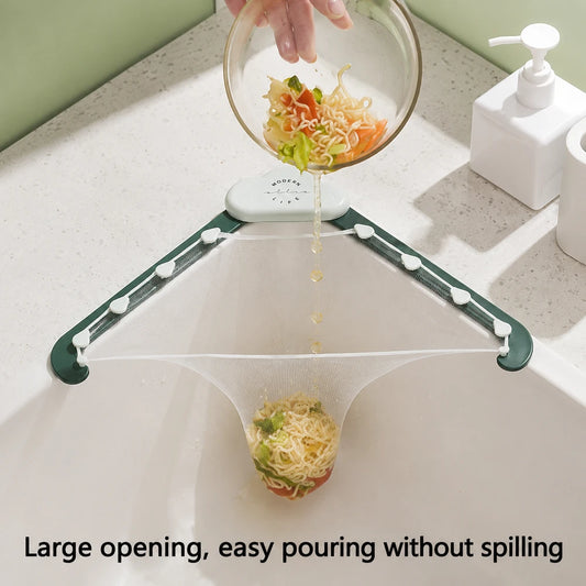 Kitchen Sink Corner Draining Basket
