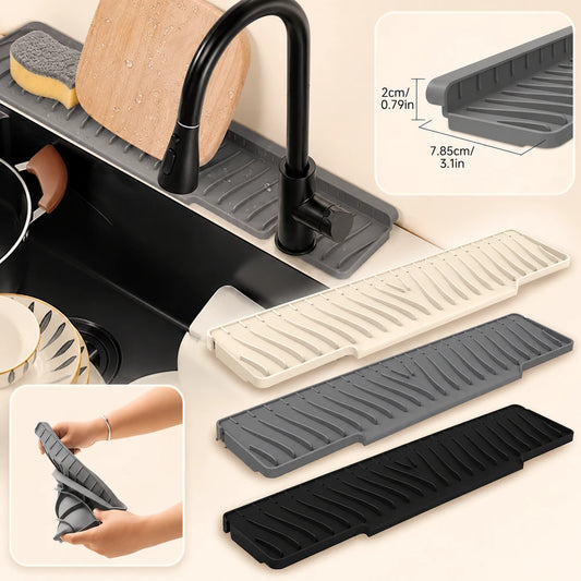 Foldable Silicone Sink Splash Guard