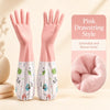 Fleece Lined Waterproof Cleaning Gloves