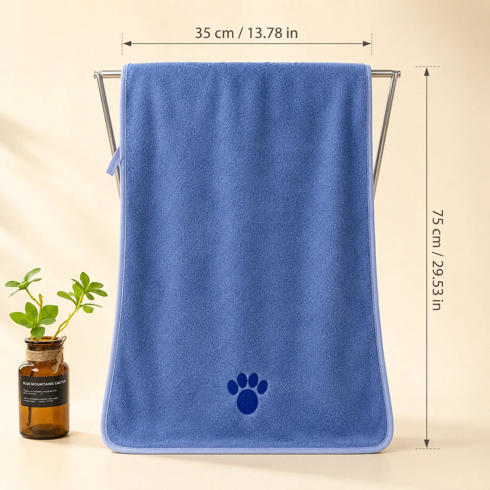 Microfiber Pet Bath Towel