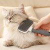 One-Click Self-Cleaning Pet Grooming Brush