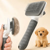 One-Click Self-Cleaning Pet Grooming Brush