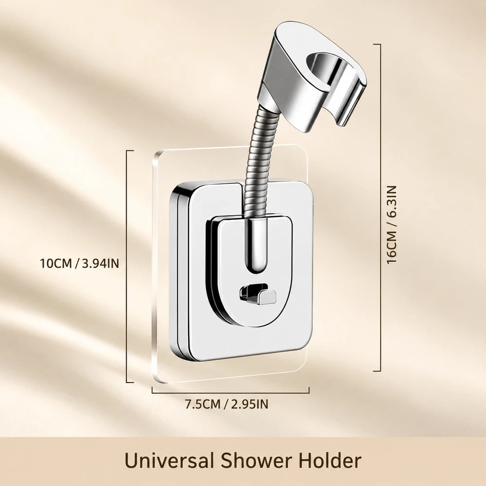 Adjustable Shower Head Suction Holder
