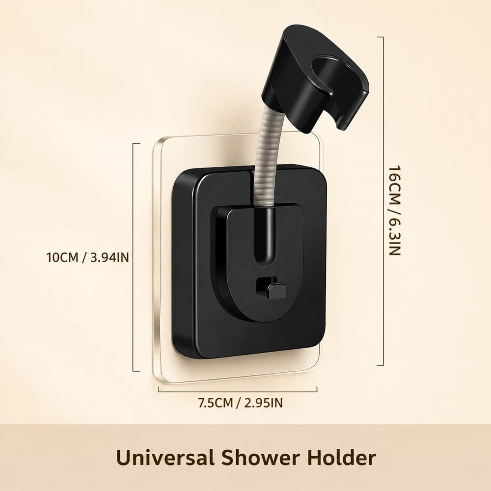 Adjustable Shower Head Suction Holder