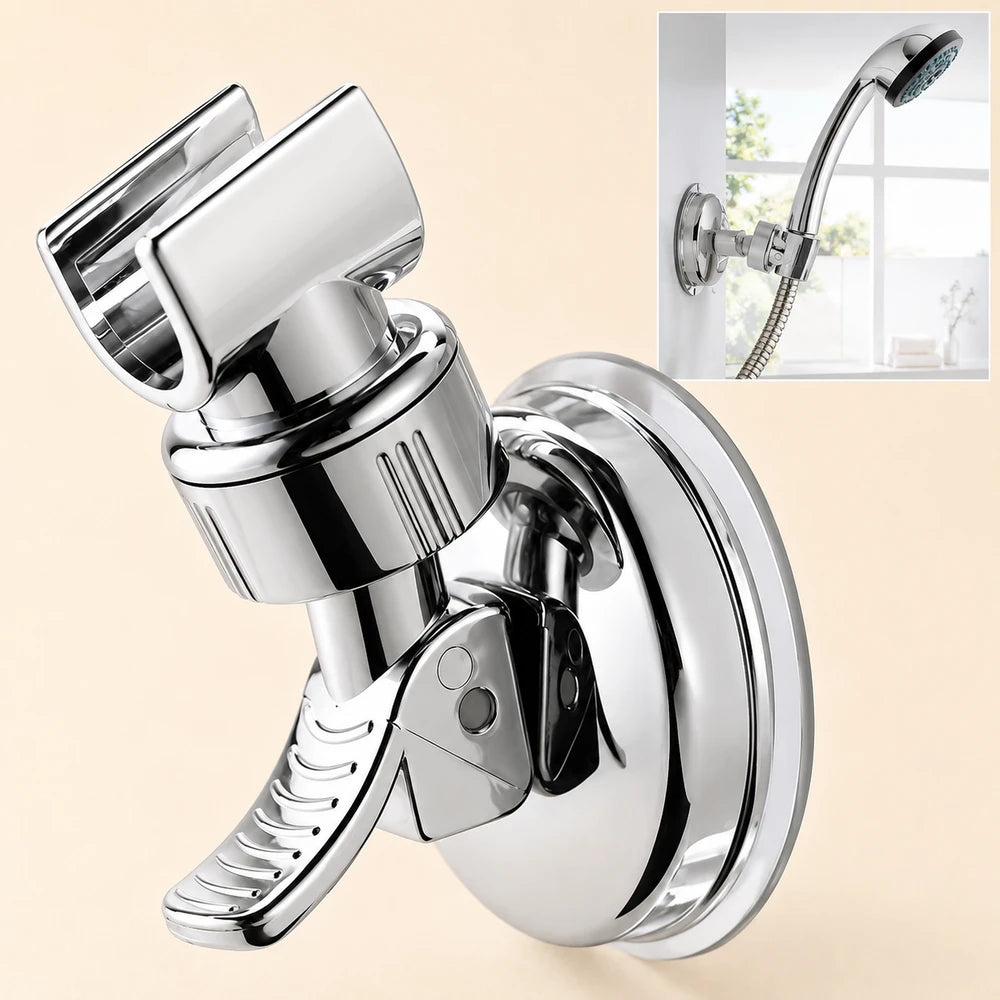 Stainless Steel Suction Shower Holder