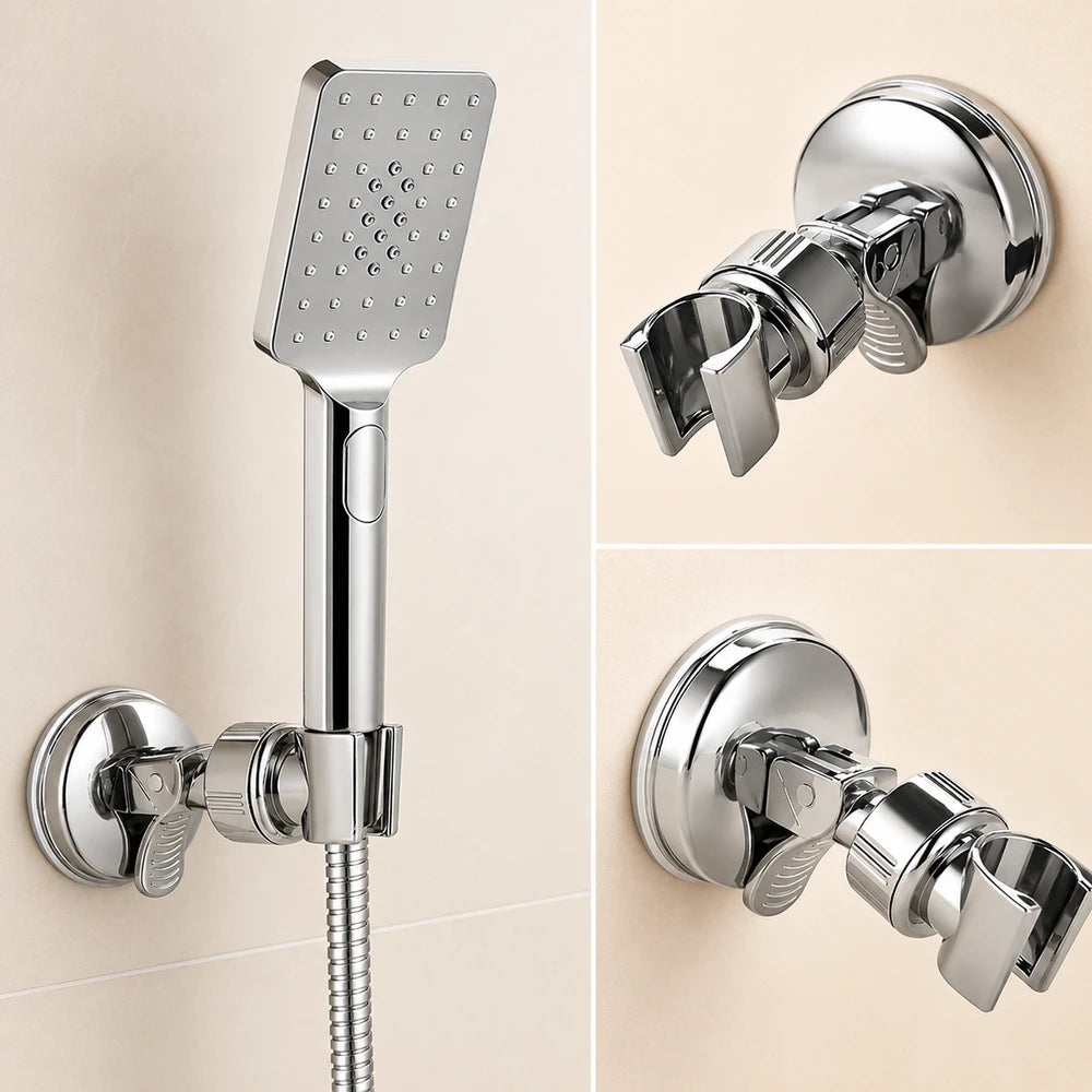 Stainless Steel Suction Shower Holder