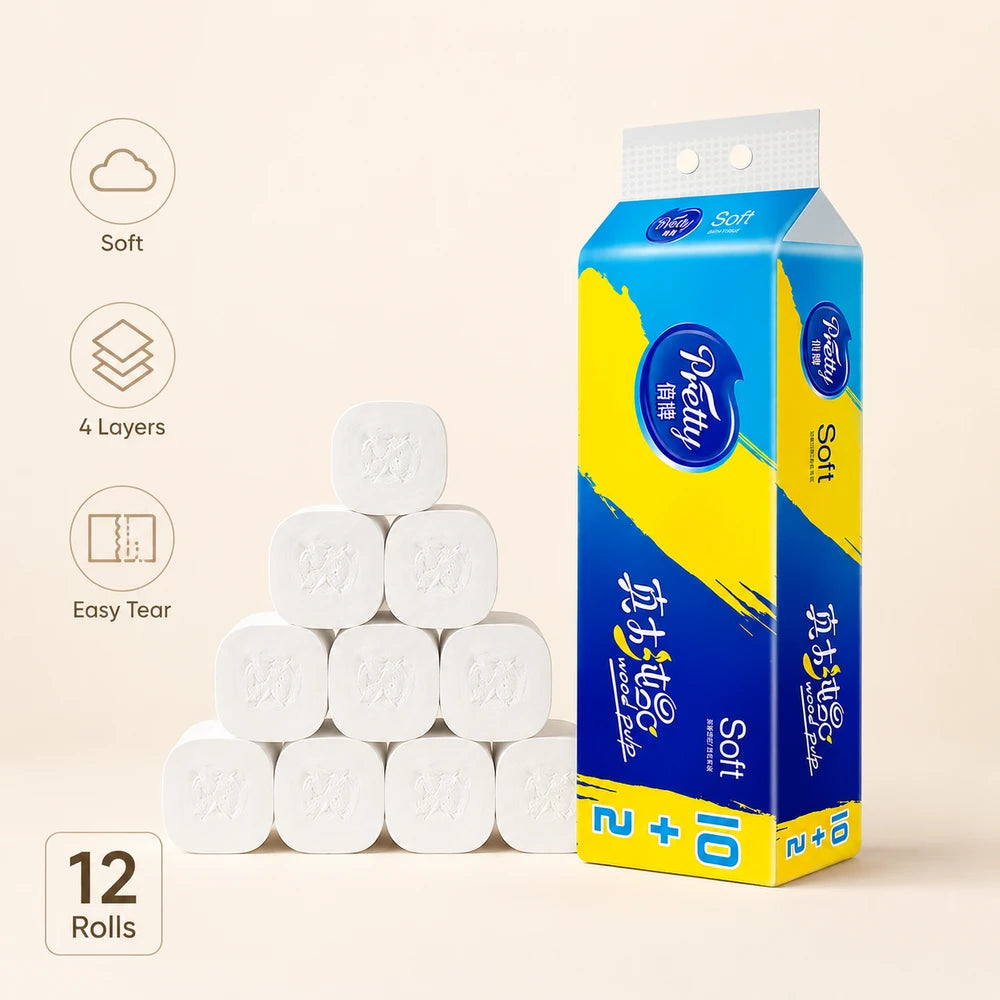 Five Layer Thickened Toilet Paper