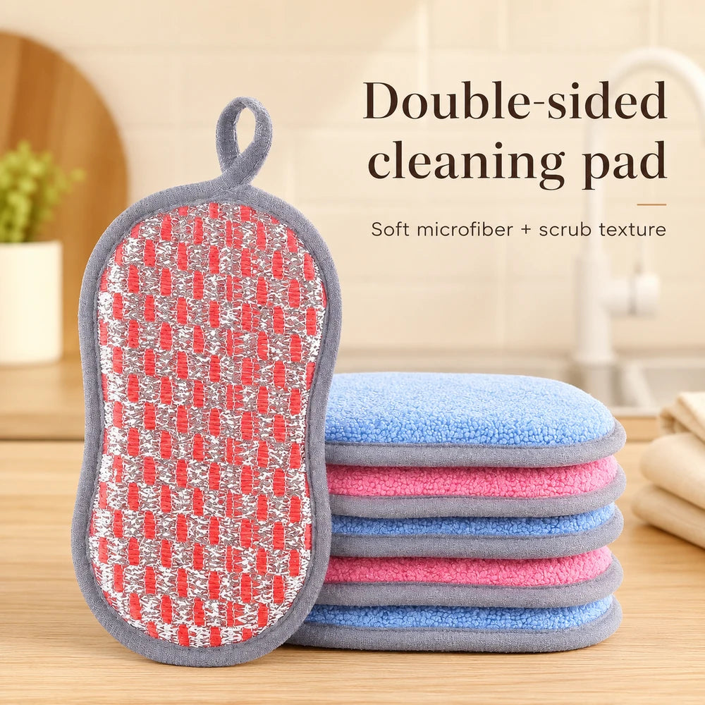 Dual Sided Kitchen Scrub Sponge