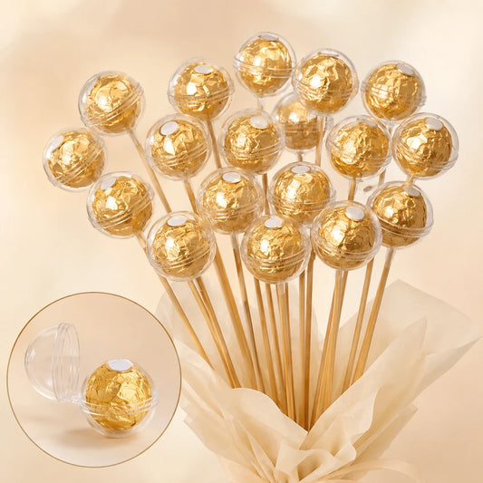 Clear Truffle Candy Gift Boxes