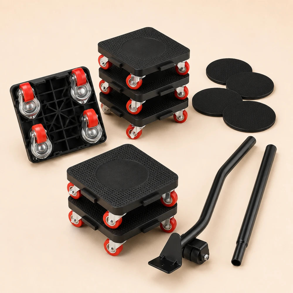Furniture Lifting and Moving Roller Set