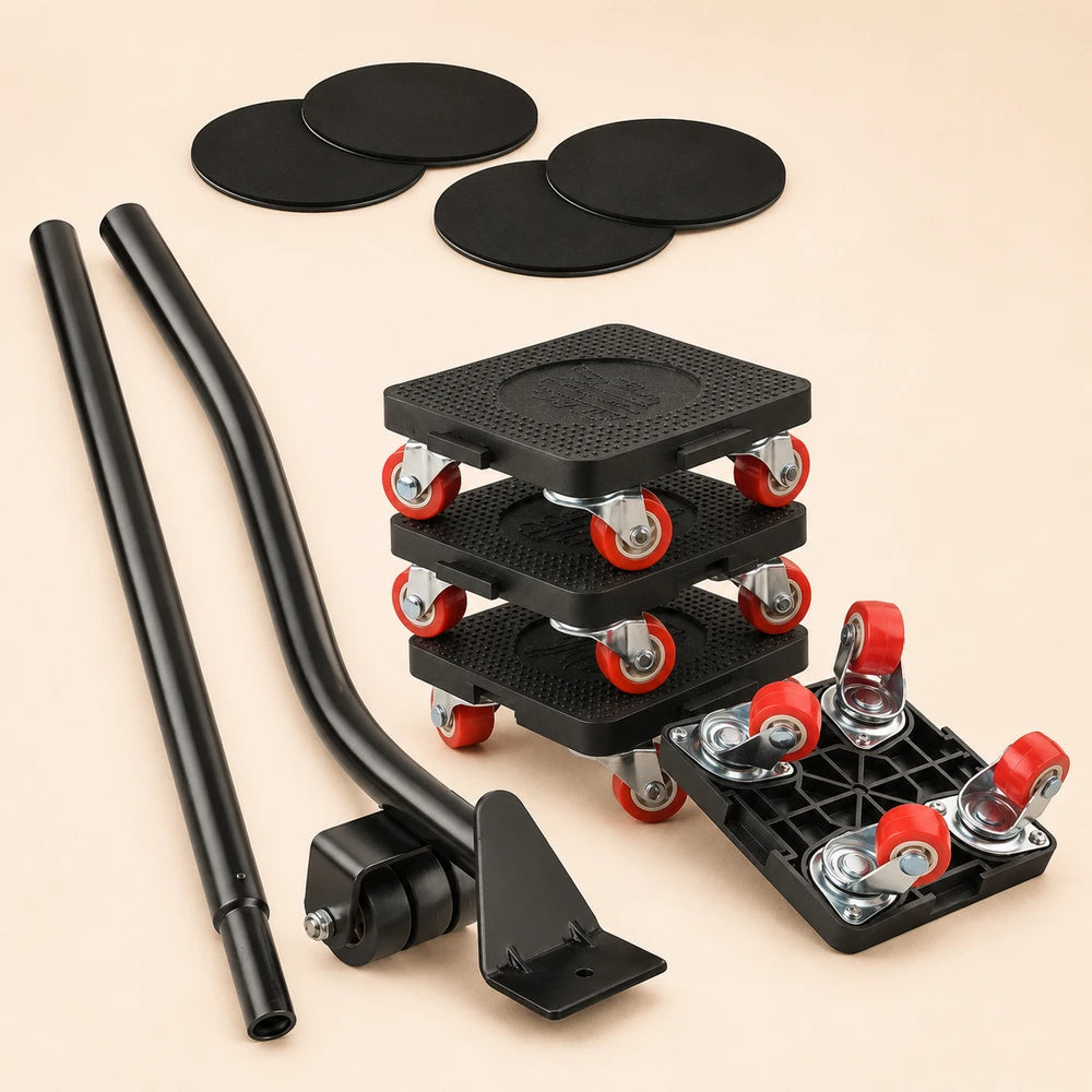 Furniture Lifting and Moving Roller Set